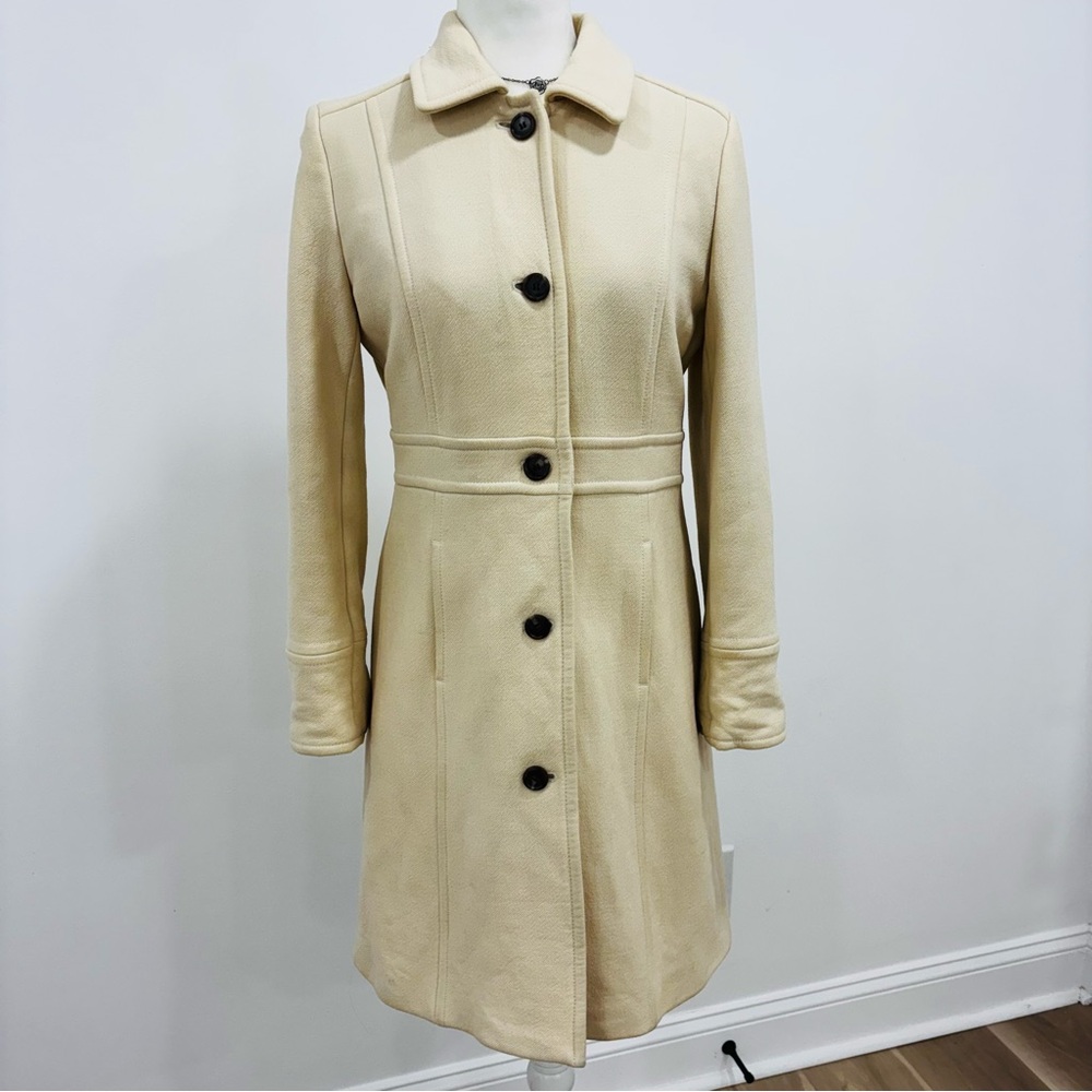 J. Crew Lady Day Coat Italian Double Cloth Wool